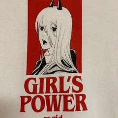 エックスガール　X-girl チェインソーマン　コラボTシャツ　の画像