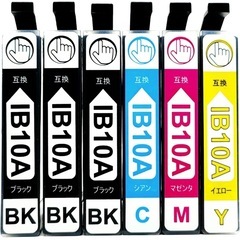 EPSON IB10A インクカートリッジセット 合計10本の画像