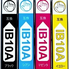 EPSON IB10A インクカートリッジセット 合計10本の画像