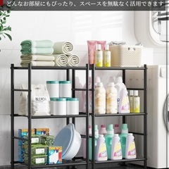 三段ラック　新品の画像