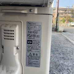 2022年製 三菱 ルームエアコン 100v 6畳用の画像