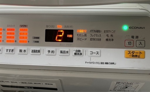 【受付終了】2018年製洗濯機