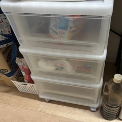 食料品ストック収納の画像
