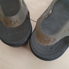 crocs サンダル W8 24.0cm『USED』 の画像