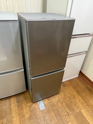 ☆【アクア】2ドア冷蔵庫 2019年製 126L [AQR-13H] 【3ヶ月保証付き