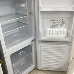 【6ヵ月保証】2ドア冷蔵庫　ニトリ　NTR-106WHの画像