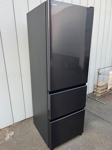 美品□日立 3ドア冷凍冷蔵庫 375L 2022年製□HITATCHI R-V38RV 3