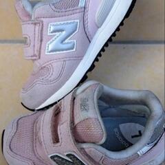 new balance　313　キッズ　シューズ　13cmの画像