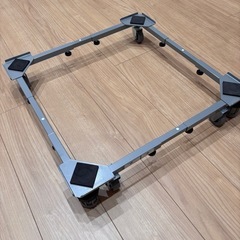 洗濯機　キャスター付きかさ上げ台
