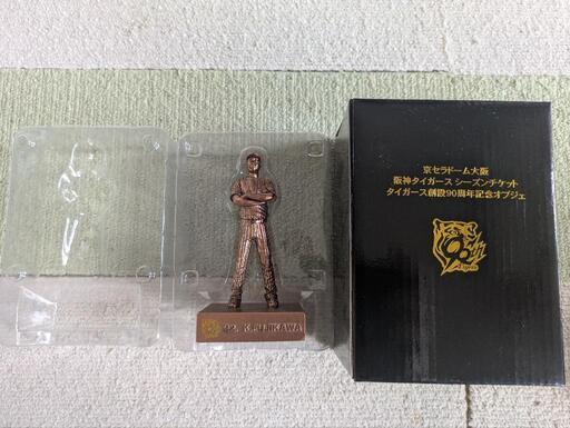 【阪神 創設90周年記念 オブジェ 4体セット】 阪神タイガース創設90周年記念オブジェ