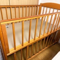 (受け渡し予定者決定)ベビーベッドの画像