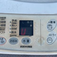 こわれている　洗濯機 サンヨー ASW-B60V WGの画像