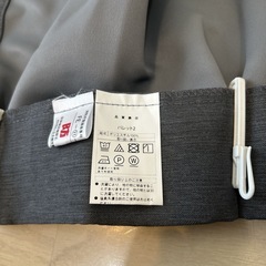 ニトリ カーテン レース セットネイビー　 の画像
