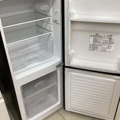 【6ヵ月保証】2ドア冷蔵庫　ニトリ　NTR-106BKの画像