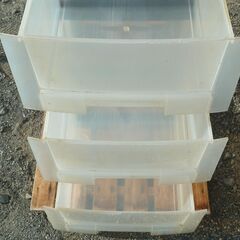 プラスチックケース 3段ボックス②の画像