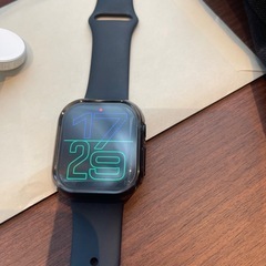 最終値下げ★試着のみ★ アップルウォッチ Series10 (GPSモデル) 42mm ジェットブラック+純正バンド2本+ケース　の画像