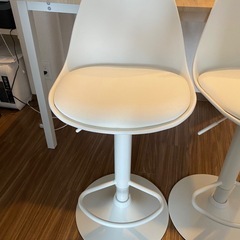 カウンターチェア 2脚セットの画像