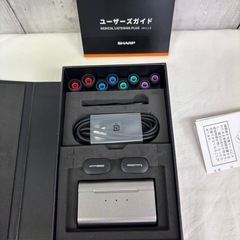 【ほぼ未使用】SHARP 補聴器の画像