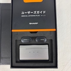 【ほぼ未使用】SHARP 補聴器の画像