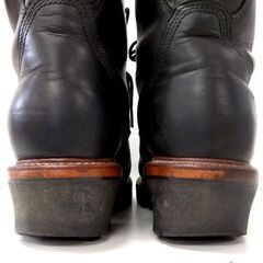 CHIPPEWA ブラックオイルド ロガーブーツ 8E（26.0cm） 25410 ブラック/黒 チペワ ヴィンテージ USA製 メンズ 札幌市 中央区 南12条の画像