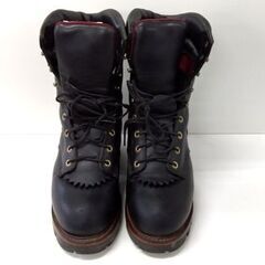CHIPPEWA ブラックオイルド ロガーブーツ 8E（26.0cm） 25410 ブラック/黒 チペワ ヴィンテージ USA製 メンズ 札幌市 中央区 南12条の画像