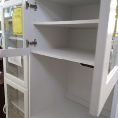 リユースのサカイ浦和店  【E014】★食器棚  ベガコーポレーション  ホワイトの画像