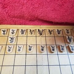 将棋、将棋盤セット　木製の画像