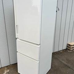 美品■東芝 2022年製 356L 3ドア冷凍冷蔵庫 GR-T36SC(WT)■TOSHIBA VEGETA 自動製氷機能付 3段冷凍室■3ドア冷蔵庫 2～3人用 中型冷蔵庫の画像