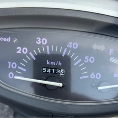1078.動画あり　AF34 ライブディオZX仕様　原付　バイク　50cc 埼玉　車体の画像