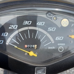 1080.動画あり　HONDA ディオ AF68 原付　4スト　バイク　50cc 車体の画像