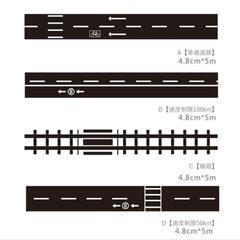 【未使用】各種道路テープ（40個）＆交通標識＆信号機★ フライングタイガー購入の画像