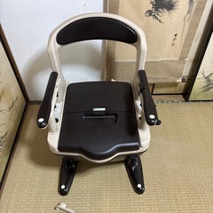 アロン化成 安寿 ポータブルトイレ FX-30 らくゾウくん 少しなら値下げ可能の画像