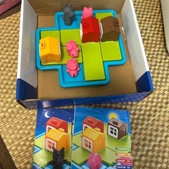 三匹のこぶた ボードゲーム パズル おもちゃの画像