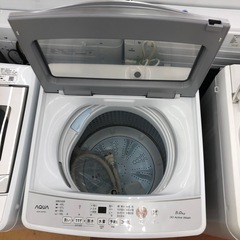 ★ジモティー割引有★5kg洗濯機/アクア/AQW-S5P/2023年製/中古品《尼崎市/リサイクルショップドリーム次屋店》の画像