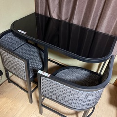 【値下げ】ガーデンテーブルセットの画像