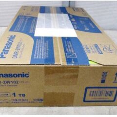 【 新品　未開封 】Panasonic　ブルーレイレコーダー　DMR-2W102　DIGA　BD　HDD　1TB　2チューナー　ディーガ Blu-ray　recorderの画像