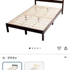 ベッドとマットレスは昨年Amazonで購入しました。の画像