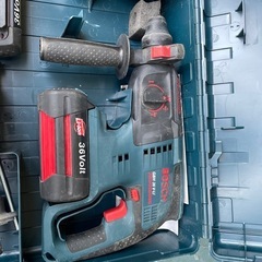 ☆中古動作品☆ BOSCH ボッシュ 36V コードレスハンマードリル GBH36V-LIY バッテリー4個(36V 2.0Ah×2個) 充電器なし ケース付 92736の画像