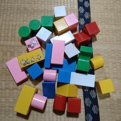 積み木、プラスチックの画像