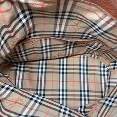 BURBERRY ショルダーバック 巾着 ヴィンテージの画像