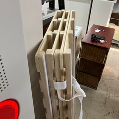 2507-166 4つ折り ダブルサイズ すのこ キズ汚れ有りの画像