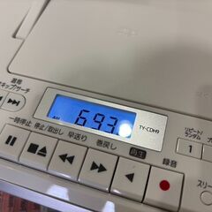 【愛品館 市原店】東芝　2025年製　CDラジカセ　TY-CDH9 　【愛市IMP050939-104】の画像