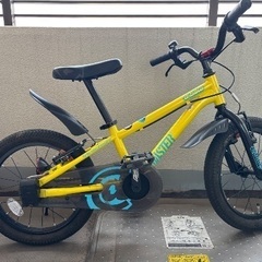 D-Bike変身バイク 黄色 16インチ
