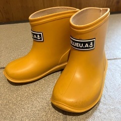 黄色の長靴 14センチ