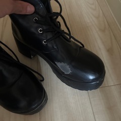 26cmメンズ用厚底ブーツの画像