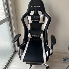 【GTRACING GT890MF-White】ゲーミングチェア...
