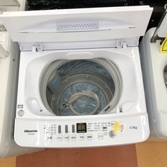 ★ジモティー割引有★5.5kg洗濯機/ハイセンス/2021年製/HW-E5503/中古品《尼崎市/リサイクルショップドリーム次屋店》の画像
