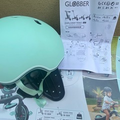 ヘルメット付き　GLOBBER 4 in 1 エクスプローラートライク　ミントの画像