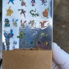 ポケモン限定シールの画像