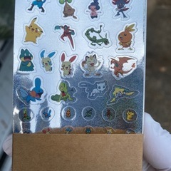 ポケモン限定シールの画像
